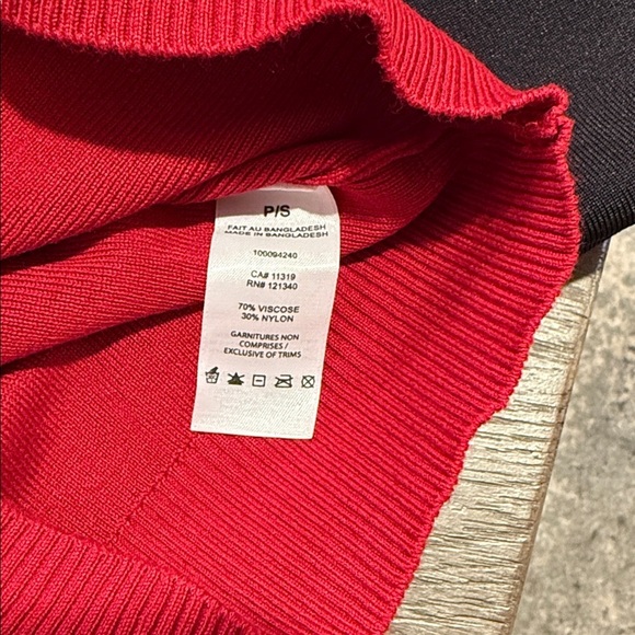 Garage Red Short Sleeve Polo Top - Picture 5 of 5